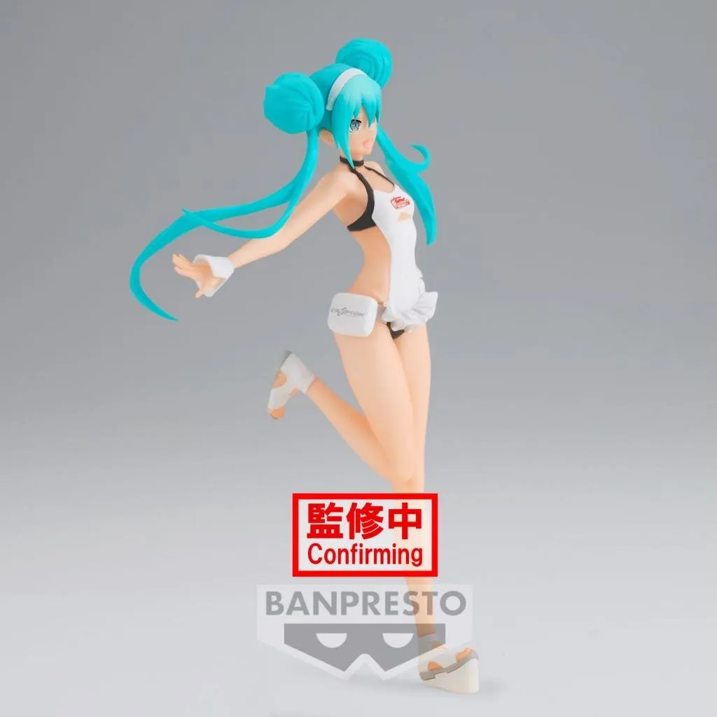 Hatsune Miku Racing - Racing Miku 2022 Tropical Maid figure 16cm